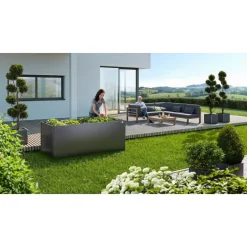 Aiuola Rialzata 1 x 0.5 m in Metallo Biohort