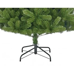 Albero di Natale Charlton Verde h230 Ø135cm PVC