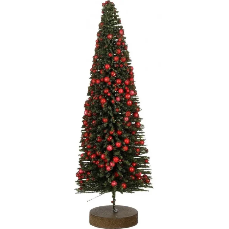 Albero di Natale Color Verde 28 cm