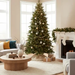 Albero di Natale Illuminato Harold 1200LED h240Ø125cm PE+PVC