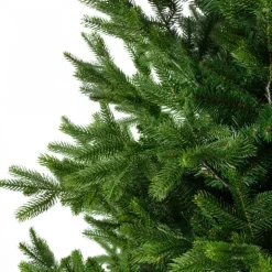 Albero di Natale Nordmann h210Ø150cm PE+PVC