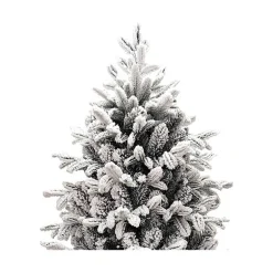 Albero di Natale White Montgomery h180Ø110cm PE+PVC