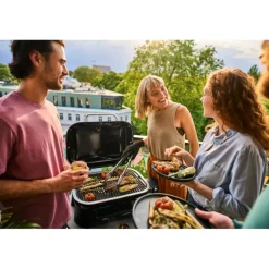 Barbecue Weber Elettrico Lumin Compact Con Stand Black Cod. 91010853