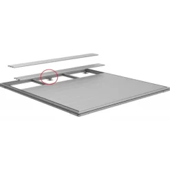 Basamento SmartBase per Casetta Panorama in Metallo Biohort