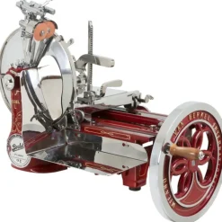 Berkel Affettatrice Volano Fiorato L16 colore Rosso Berkel - Decori Oro