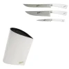 Berkel Ceppo Bag + Elegance Set 3 coltelli chef Bianco