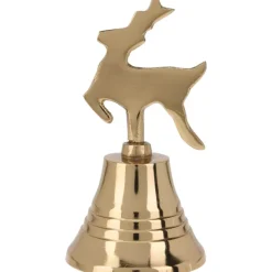 Campanella in Alluminio 5x10 Cm Oro. Pezzo Singolo