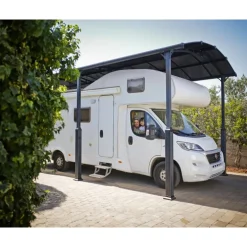 Canopia Alpine Alto RV Carport in Alluminio 3.6 X 13 m