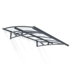 Canopia Amsterdam Pensilina Da Esterno 224X140 cm Trasparente