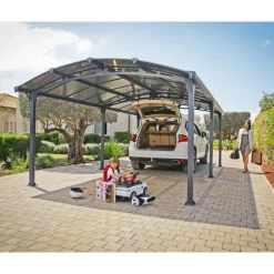 Canopia Arcadia Carport in Alluminio 3.6 X 11 m