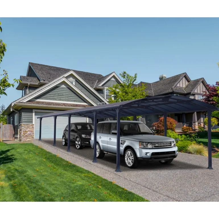 Canopia Arcadia Carport in Alluminio 3.6 X 11 m