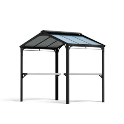 Canopia Austin Gazebo per Barbecue in Alluminio 1.8X2.4 m