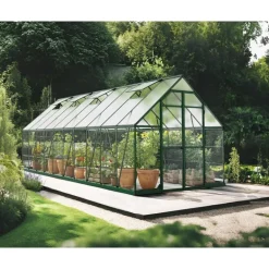 Canopia Balance Ibrida Serra Da Giardino in Policarbonato 607X244X229 cm Verde