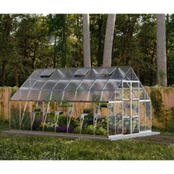 Canopia Balance Ibrida Serra Da Giardino in Policarbonato 484X304X257 cm Argento