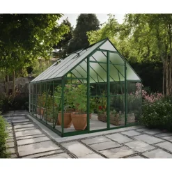 Canopia Balance Ibrida Serra Da Giardino in Policarbonato 367X244X229 cm Verde