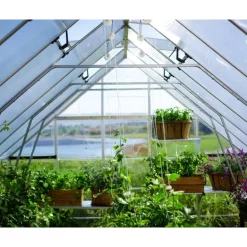 Canopia Balance Ibrida Serra Da Giardino in Policarbonato 604X304X257 cm Argento