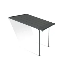 Canopia Capri Pergola Addossata in Alluminio 3X3 m Grigio