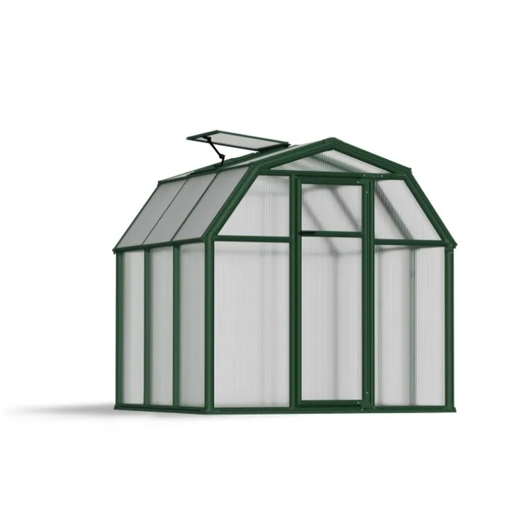 Canopia Eco Grow Doppio Strato Serra Da Giardino in Policarbonato 197X204X198 cm Verde