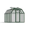Canopia Eco Grow Doppio Strato Serra Da Giardino in Policarbonato 259X204X198 cm Verde