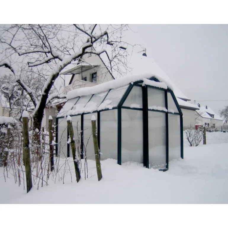 Canopia Eco Grow Doppio Strato Serra Da Giardino in Policarbonato 259X204X198 cm Verde