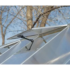 Canopia Essence Doppio Strato Serra Da Giardino in Policarbonato 367X244X229 cm Argento