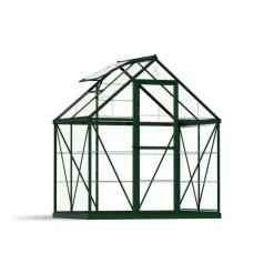 Canopia Harmony Trasparente Serra Da Giardino in Policarbonato 126X185X208 cm Verde