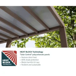 Canopia Helsinki Pergola 3 X 8.6 m Pergola in Legno di Cedro