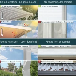 Canopia Helsinki Pergola 3 X 4.7 m Pergola in Legno di Cedro