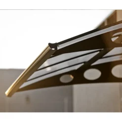 Canopia Herald Pensilina Da Esterno 223X140 cm Trasparente