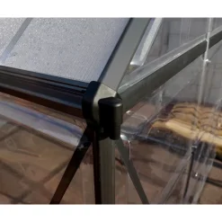 Canopia Hybrid Serra Da Giardino in Policarbonato 185X185X208 cm Grigio