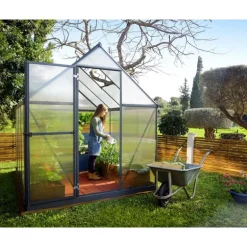 Canopia Hybrid Serra Da Giardino in Policarbonato 426X185X208 cm Verde