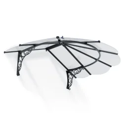 Canopia Iris Pensilina Da Esterno 175X125 cm Trasparente