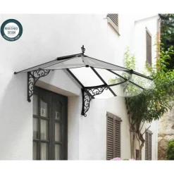 Canopia Iris Pensilina Da Esterno 175X125 cm Trasparente