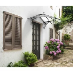 Canopia Iris Pensilina Da Esterno 175X125 cm Trasparente