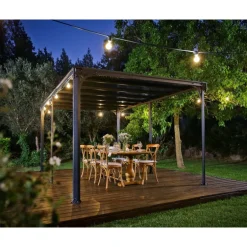 Canopia Milano Gazebo in Alluminio 3X4.3 m
