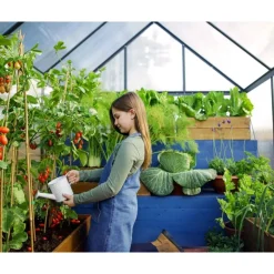 Canopia Mythos Doppio Strato Serra Da Giardino in Policarbonato 247X185X208 cm Grigio