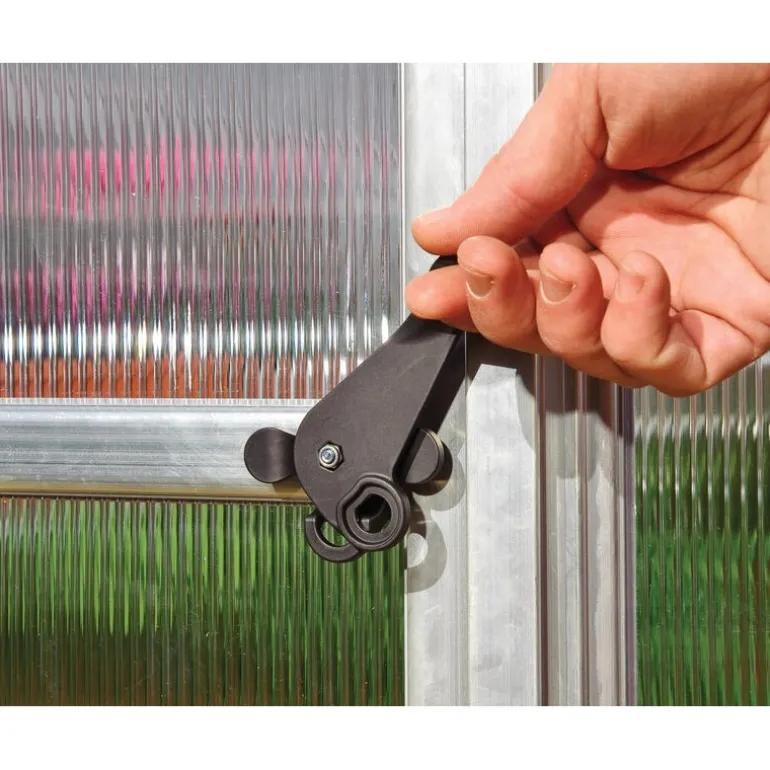 Canopia Mythos Doppio Strato Serra Da Giardino in Policarbonato 306X185X208 cm Argento