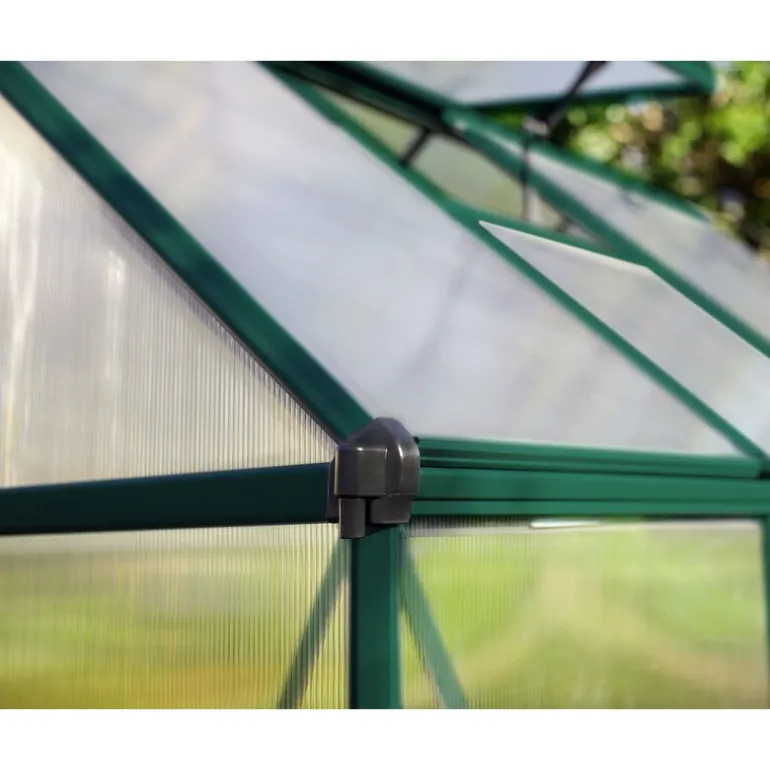 Canopia Mythos Doppio Strato Serra Da Giardino in Policarbonato 426X185X208 cm Argento