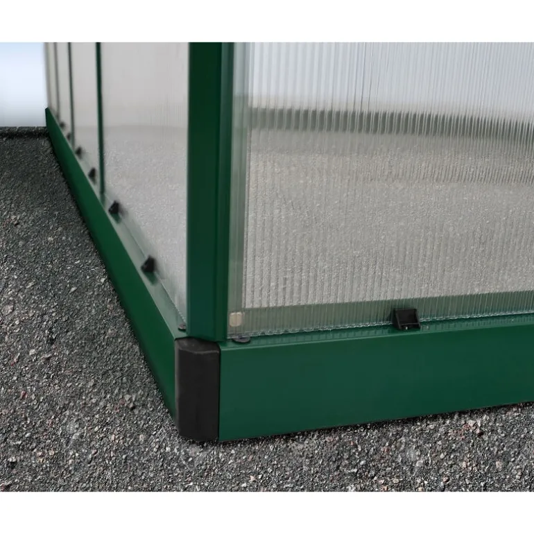 Canopia Mythos Doppio Strato Serra Da Giardino in Policarbonato 426X185X208 cm Argento