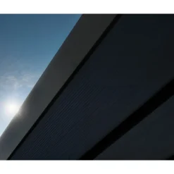 Canopia OSLO Carport in Alluminio 6X9 m Nero