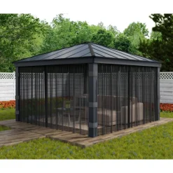 Canopia Rete Antizanzarae Per Gazebo Dallas 4.3X4.3 m