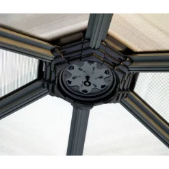 Canopia Roma Gazebo Esagonale in Alluminio 3.6X4 m