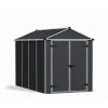 Canopia Rubicon Casetta Da Giardino in Policarbonato Ultra Resistente 303X185X217 cm Grigio Scuro