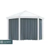 Canopia Set Di Tende Esagonali Per Gazebo Monaco / Roma 2.3X2.2 m
