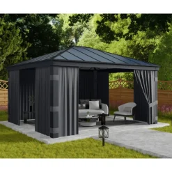 Canopia Set Di Tende Per Gazebo Dallas 4.3X5 m