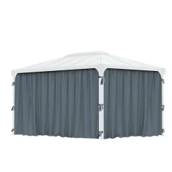Canopia Set Di Tende Per Gazebo Martinique 4X2.2 m