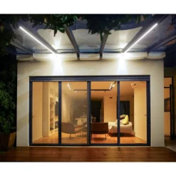 Canopia Sistema Di Illuminazione a Led Diffusore Striscia Con Controller Dimmer Remoto