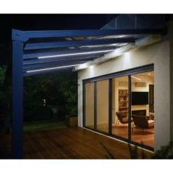 Canopia Sistema Di Illuminazione a Led Diffusore Striscia Con Controller Dimmer Remoto