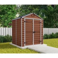 Canopia Skylight Casetta Da Giardino in Policarbonato 229X185X217 cm Ambra