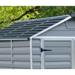 Canopia Skylight Casetta Da Giardino in Policarbonato 154X185X217 cm Grigio